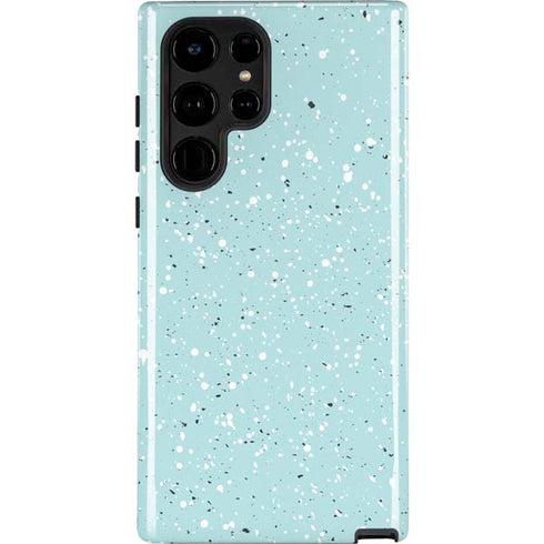 Mint Speckled Galaxy S22 Ultra Pro Case