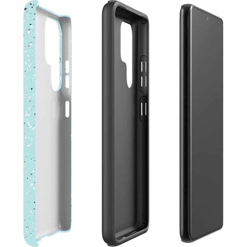 Mint Speckled Galaxy S22 Ultra Pro Case