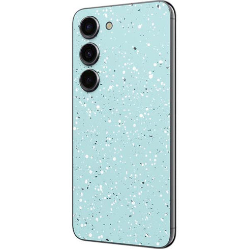 Mint Speckled Galaxy S23 Skin
