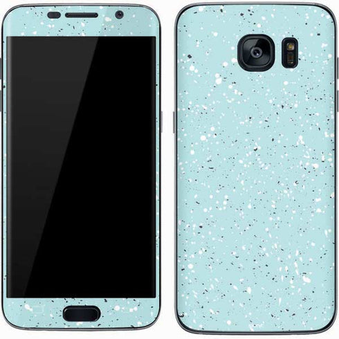 Mint Speckled Galaxy S7 Skin