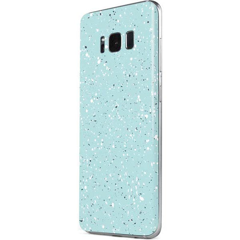 Mint Speckled Galaxy S8 Skin