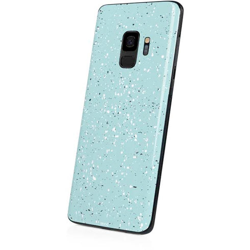 Mint Speckled Galaxy S9 Skin