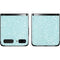 Mint Speckled Galaxy Z Flip Skin
