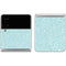 Mint Speckled Galaxy Z Flip4 5G Skin