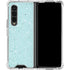 Mint Speckled Galaxy Z Fold4 5G Clear Case