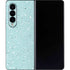 Mint Speckled Galaxy Z Fold4 5G Skin
