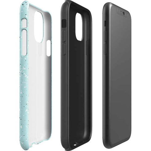 Mint Speckled iPhone 11 Impact Case