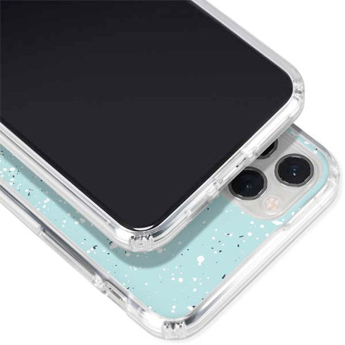 Mint Speckled iPhone 11 Pro Clear Case