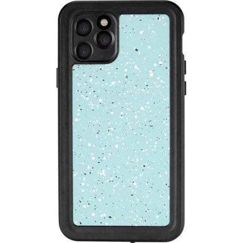 Mint Speckled iPhone 11 Pro Waterproof Case