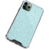 Mint Speckled iPhone 12 Pro Clear Case