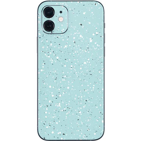 Mint Speckled iPhone 12 Skin