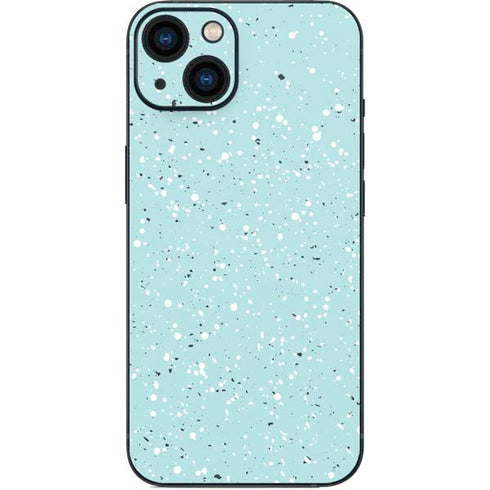 Mint Speckled iPhone 13 Skin