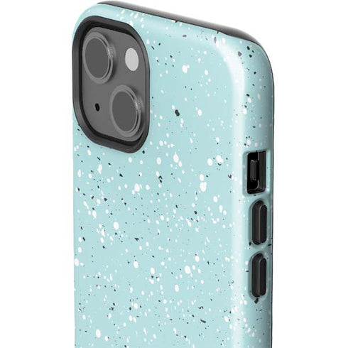 Mint Speckled iPhone 15 Plus Impact Case