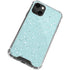 Mint Speckled iPhone 15 Plus Clear Case