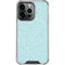 Mint Speckled iPhone 14 Pro Clear Case