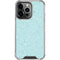 Mint Speckled iPhone 15 Pro Clear Case