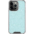 Mint Speckled iPhone 15 Pro Clear Case