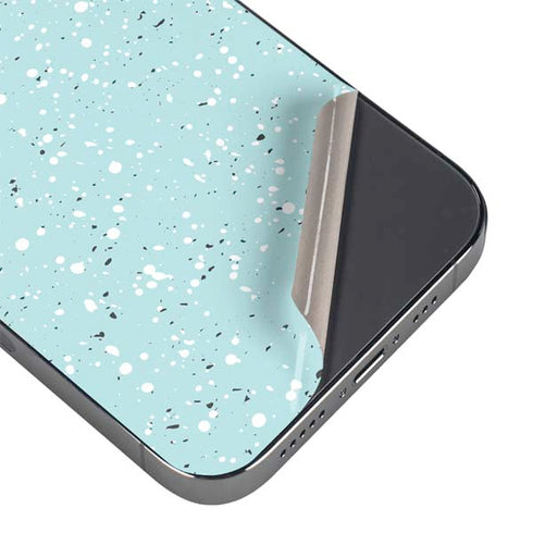 Mint Speckled iPhone 14 Pro Max Skin