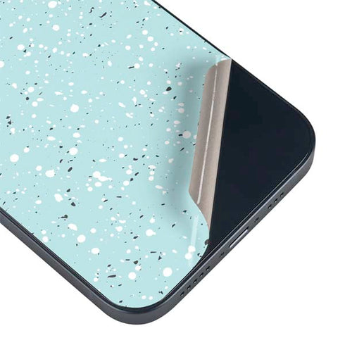 Mint Speckled iPhone 14 Skin