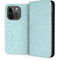 Mint Speckled iPhone 15 Pro Folio Case