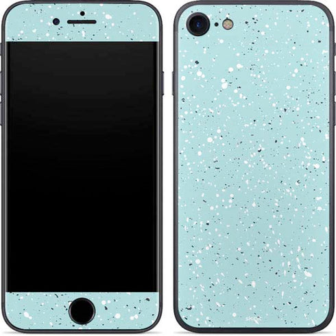 Mint Speckled iPhone 8 Skin