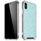 Mint Speckled iPhone XS Max Clear Case