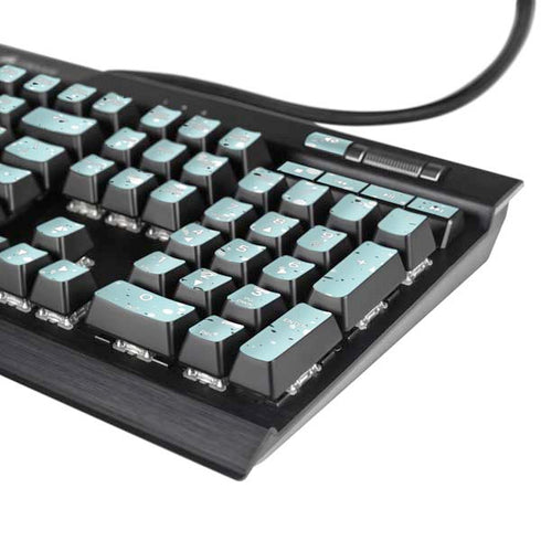 Mint Speckled K95 RGB PLATINUM Mechanical Gaming Keyboard Skin