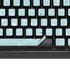 Mint Speckled K95 RGB PLATINUM Mechanical Gaming Keyboard Skin