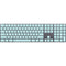 Mint Speckled Magic Keyboard with Numeric Keypad Skin