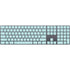 Mint Speckled Magic Keyboard with Numeric Keypad Skin