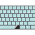 Mint Speckled Magic Keyboard with Numeric Keypad Skin