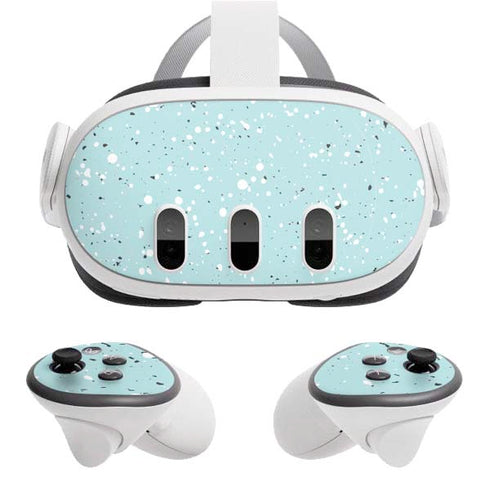 Mint Speckled Meta Quest 3 Skin