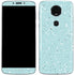Mint Speckled Moto E5 Plus Skin