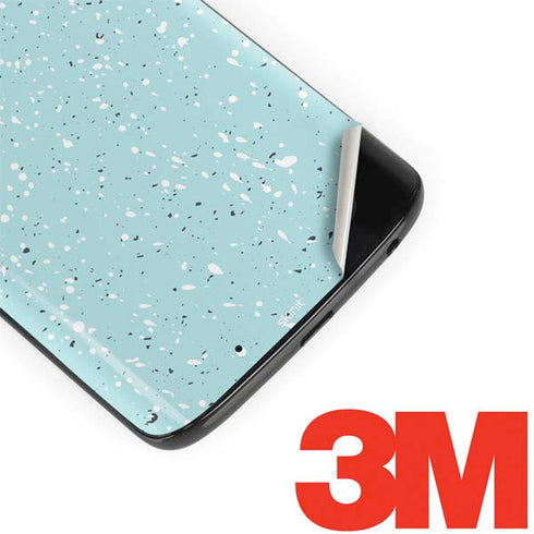 Mint Speckled Moto G6 Skin