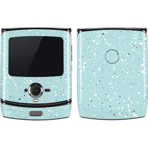 Mint Speckled Motorola RAZR Skin