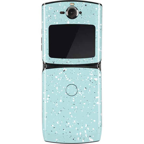 Mint Speckled Motorola RAZR Skin