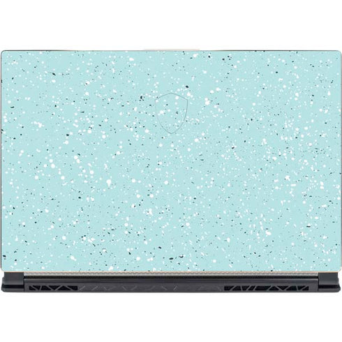 Mint Speckled MSI GS65 Stealth Laptop Skin