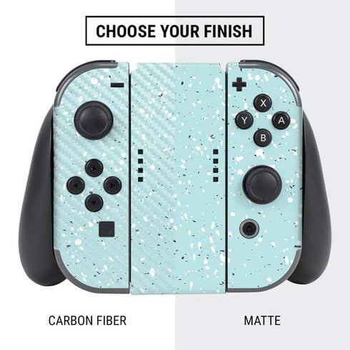 Mint Speckled Nintendo Switch Bundle Skin