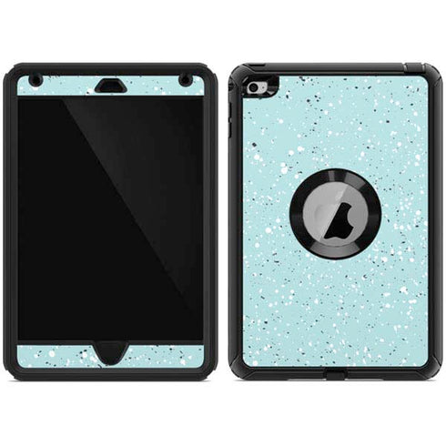Mint Speckled Otterbox Defender iPad Skin