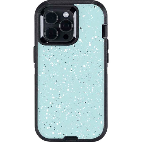 Mint Speckled Otterbox Defender iPhone Skin