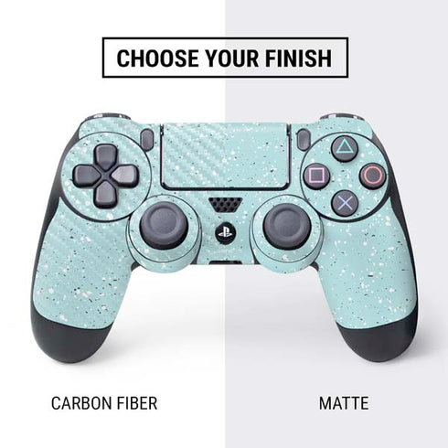 Mint Speckled PS4 Controller Skin