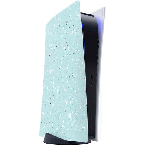 Mint Speckled PS5 Digital Edition Console Skin