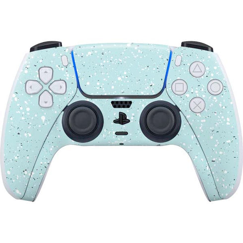 Mint Speckled PS5 Controller Skin