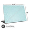 Mint Speckled Universal Laptop 13in (10.6 x 7.6in) Skin