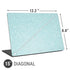 Mint Speckled Universal Laptop 15in (12.2 x 8.8in) Skin
