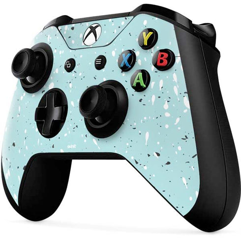 Mint Speckled Xbox One X Controller Skin