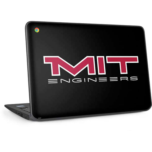 Massachusetts Institute of Technology MIT Engineers Black HP Chromebook Skin