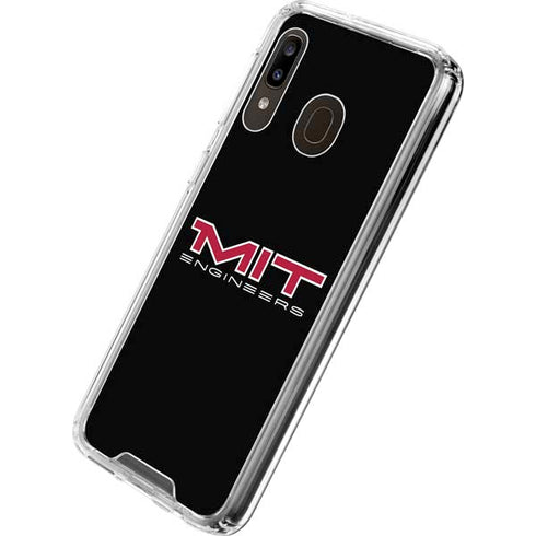 Massachusetts Institute of Technology MIT Engineers Black Galaxy A30 Clear Case