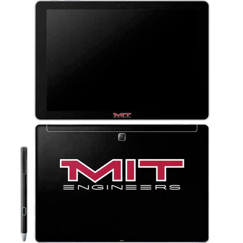 Massachusetts Institute of Technology MIT Engineers Black Galaxy Book 12in Skin