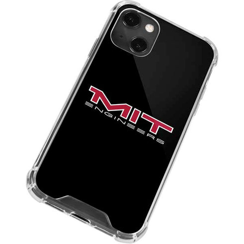 Massachusetts Institute of Technology MIT Engineers Black iPhone 14 Plus Clear Case